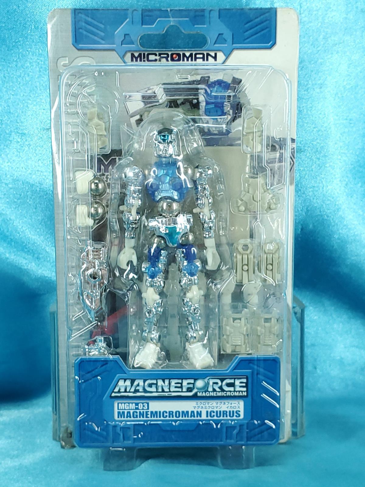 Takara Microman Micronauts Magneforce MagneMicroman Icurus MGM-03 Figure Last