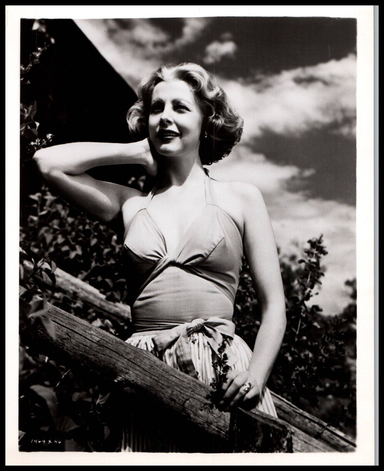 HOLLYWOOD BEAUTY ARLENE DAHL 1940s STUNNING PORTRAIT SEXY BUSTY ORIG Photo 200