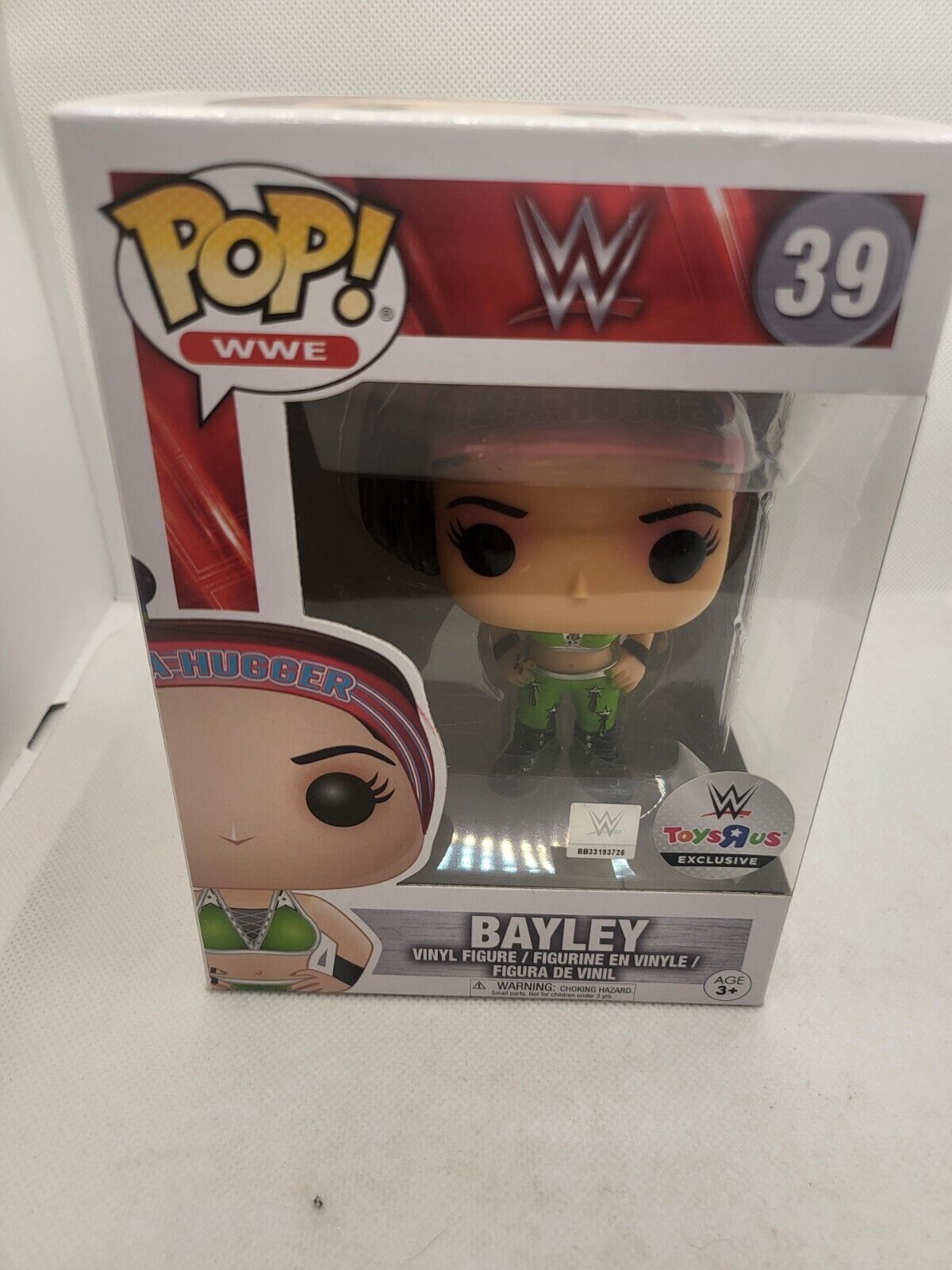 *VAULTED*EXCLUSIVE*WWE #39 Bayley (Toys\'R\'Us)  Funko Pop