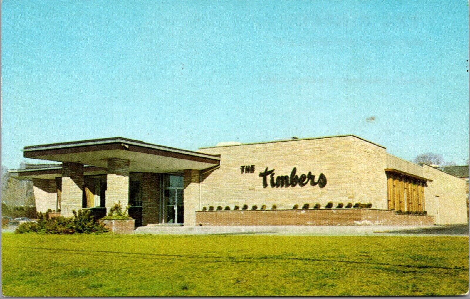Postcard The Timbers Restaurant West Chester Pike Newtown Square, Pennsylvania