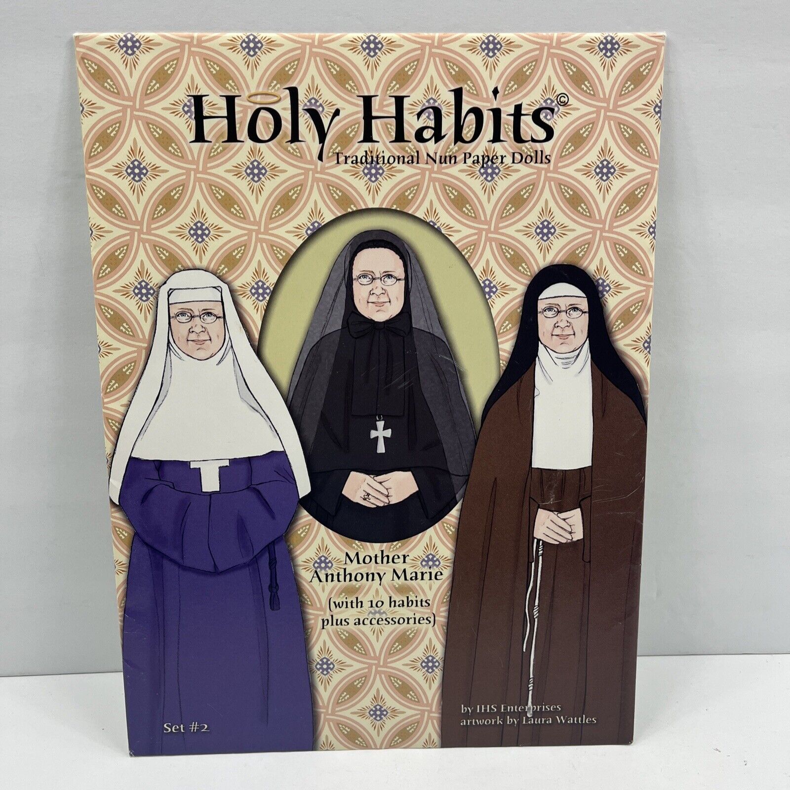 Holy Habits Traditional Nun Paper Dolls Set #2