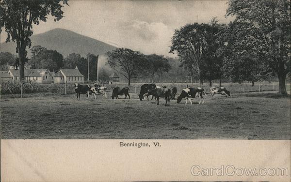Bennington,Vt.,VT Vermont Antique Postcard Vintage Post Card
