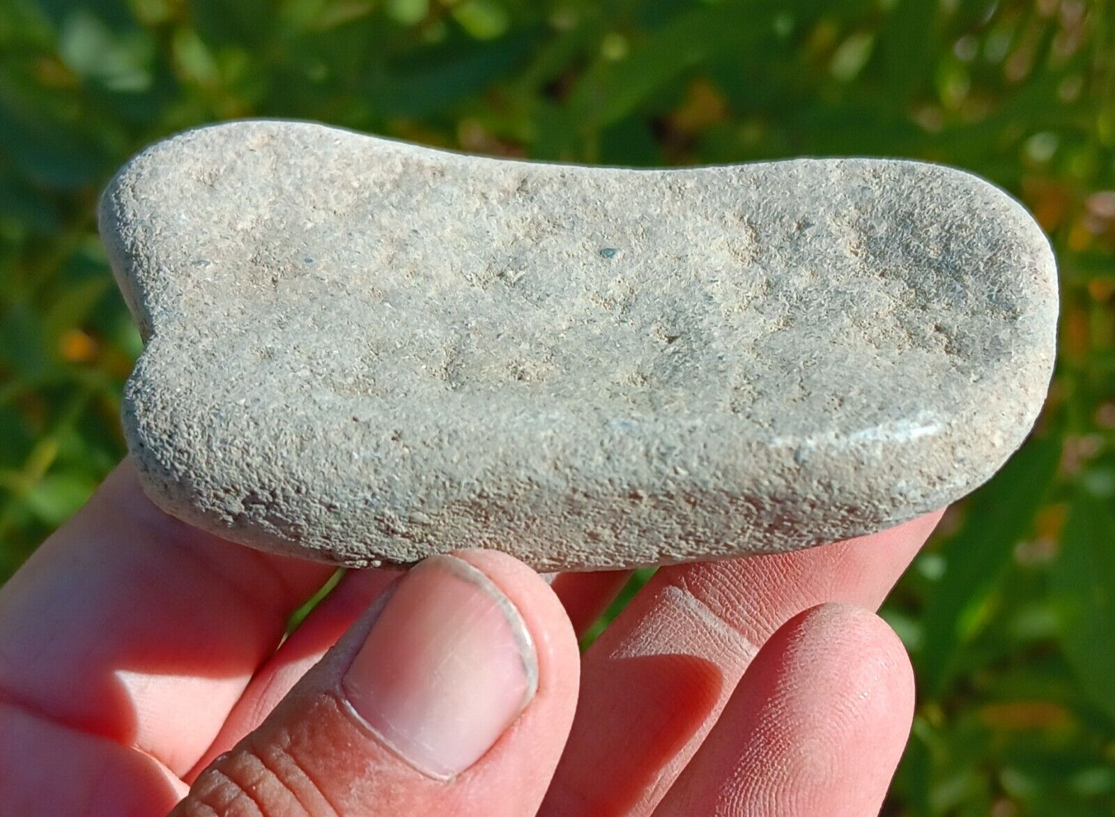 Mortar Anvil Stone Authentic Native American Indian Artifact Arrowheads