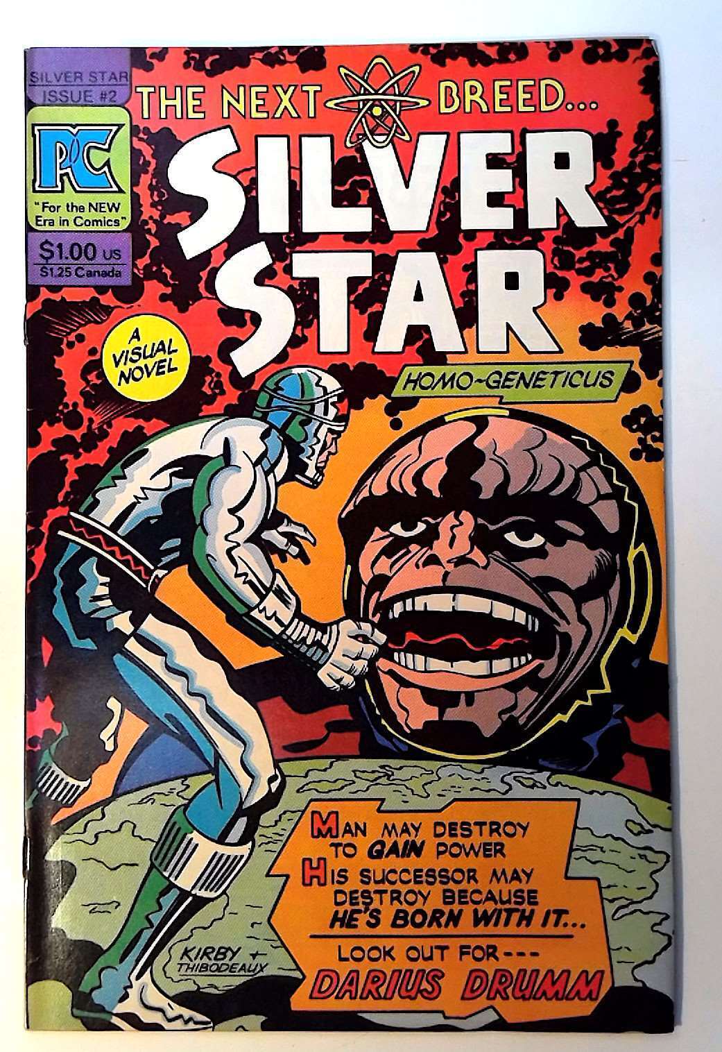 Silver Star #2 Pacific Comics (1983) VF 1st Print Comic Book