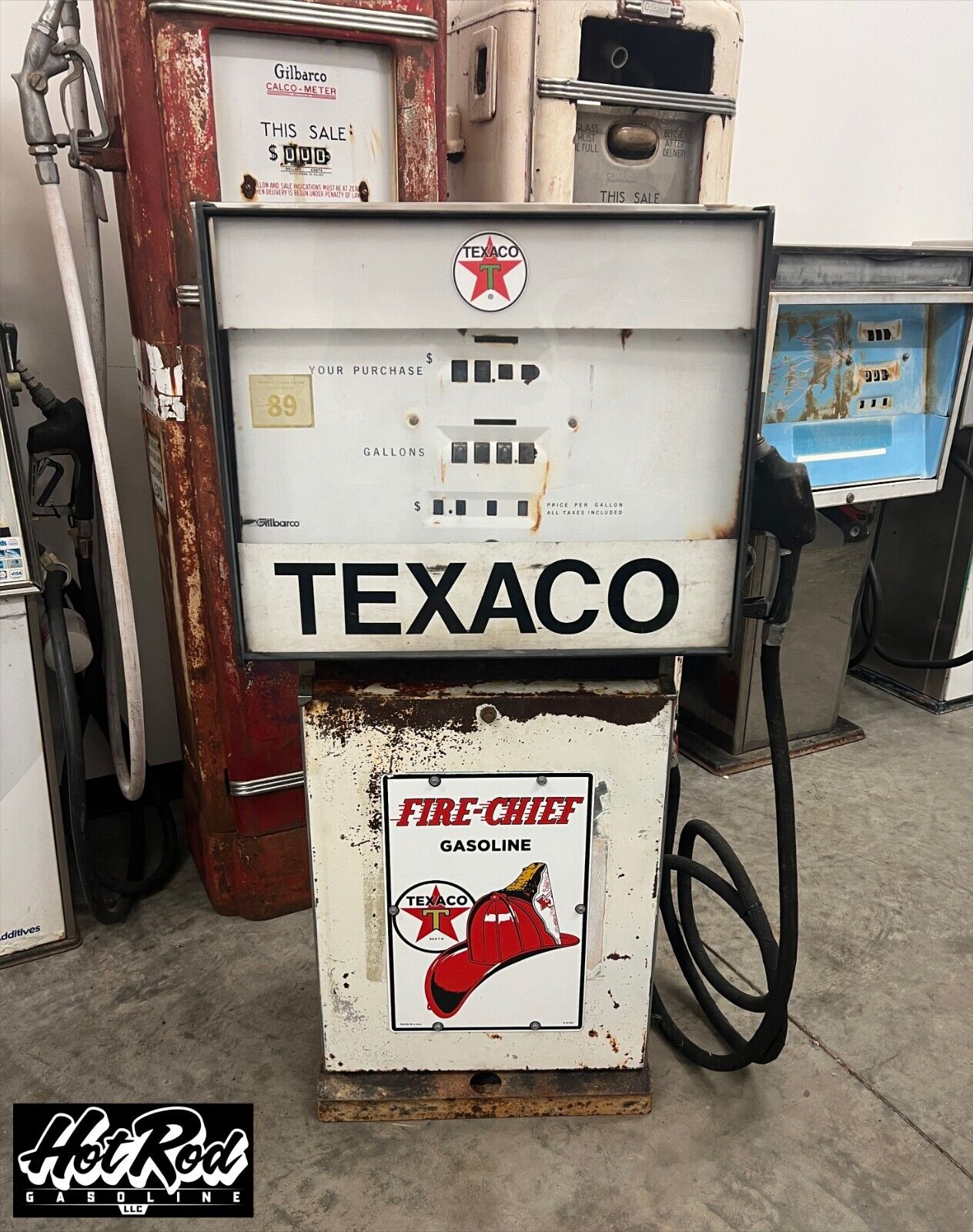 1960’s TEXACO Fire Chief Gilbarco Gas Pump - Mancave Decor / Restoration Project