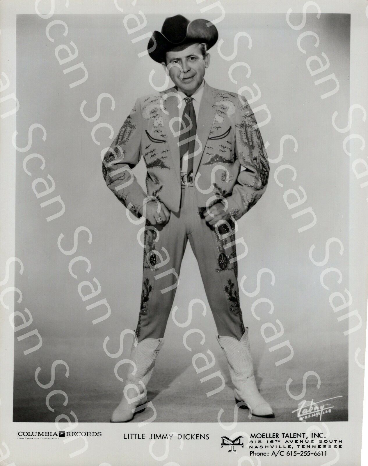 Little Jimmy Dickens VINTAGE 8x10 Press Photo Country Music 2
