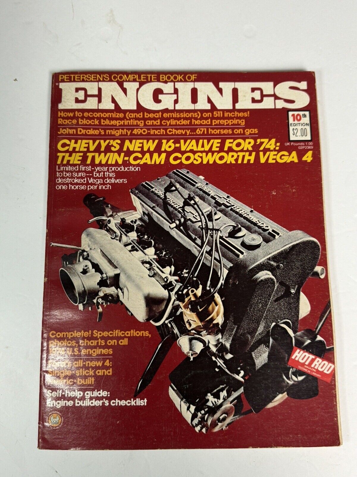 PETERSON Complete book of engines 10th edition 1974