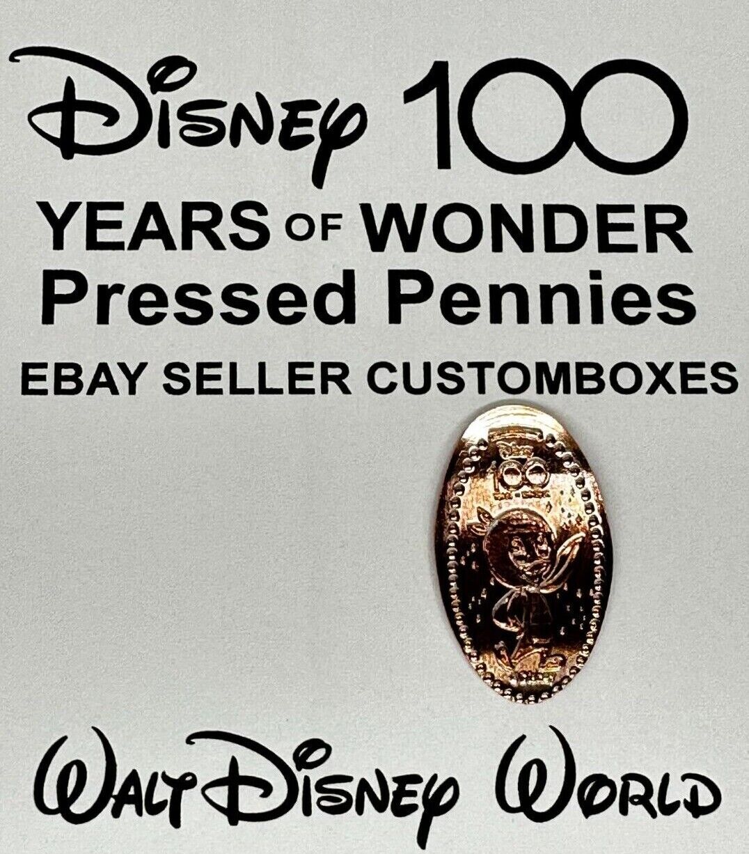 Walt Disney World 100 100th Anniversary Pressed Penny Pennies PICK ONES YOU WANT