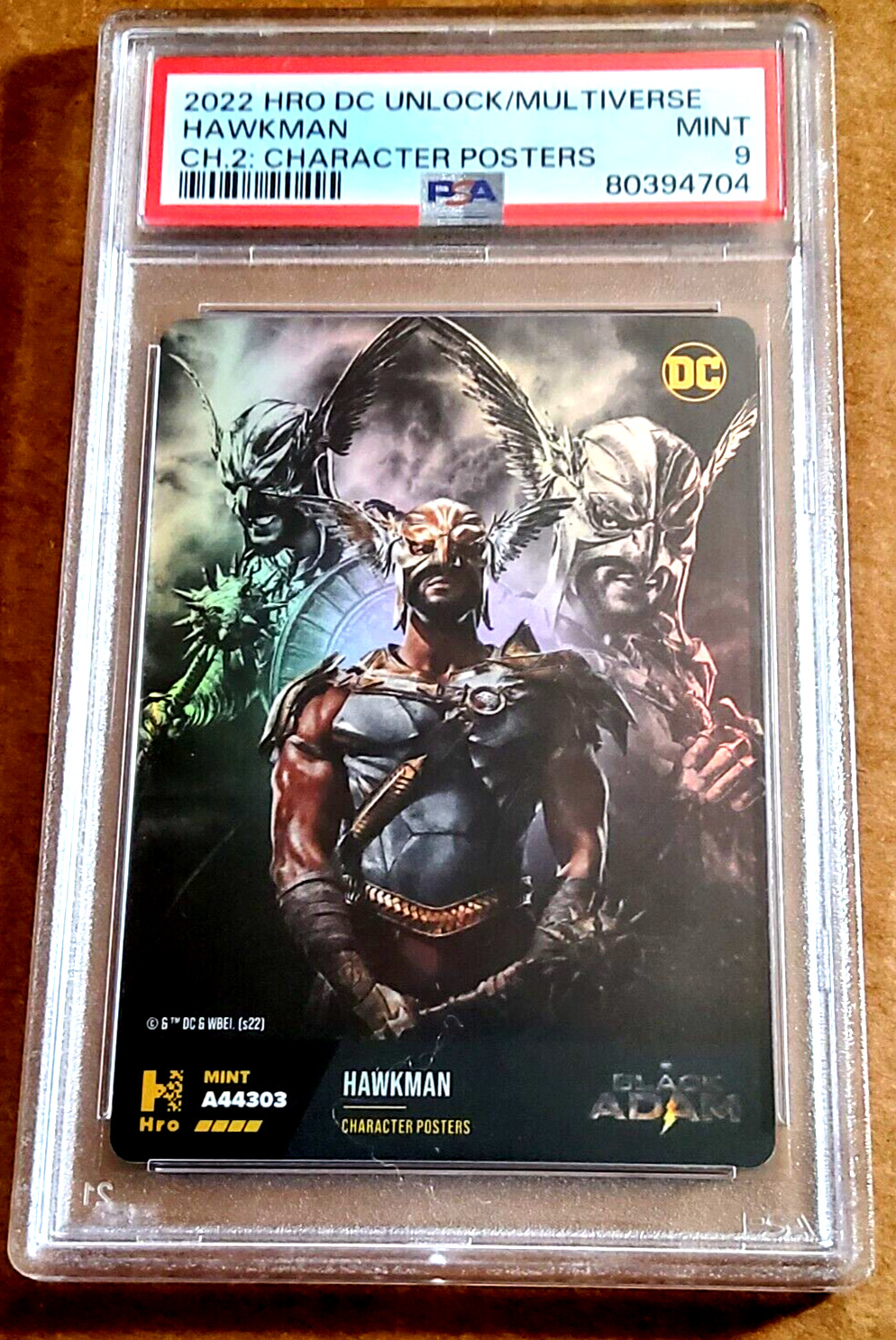 2022 HRO Chapter 2 HAWMAN Holo Physical (Card Only) PSA 9 Mint