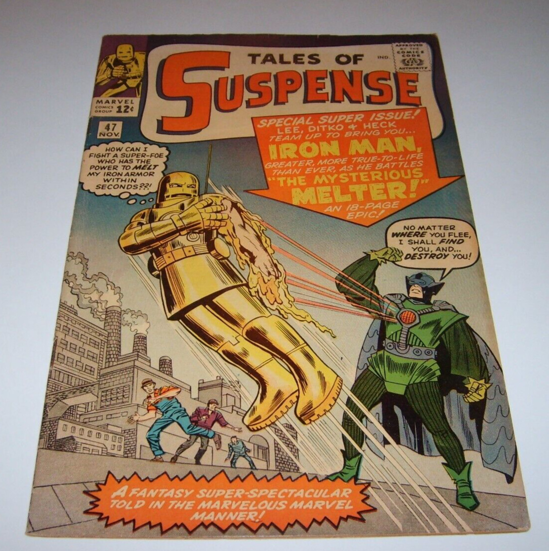 TALES OF SUSPENSE #47 MARVEL 1ST APPEARANCE OF MELTER EARLY IRON MAN