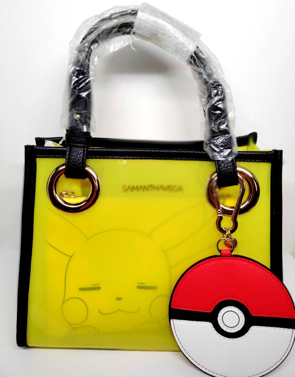 Pokemon SamanthaVega Pikachu Clear Bag Japanese Fashion Samantha Thavasa Gift