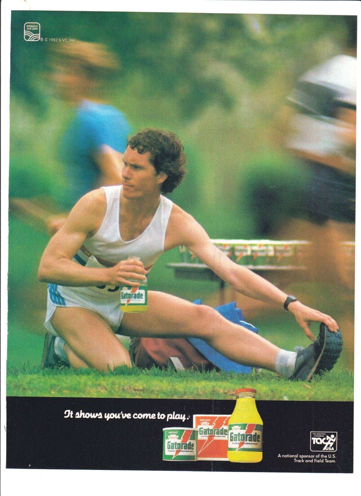 Gatorade 1984 Print Ad 8\