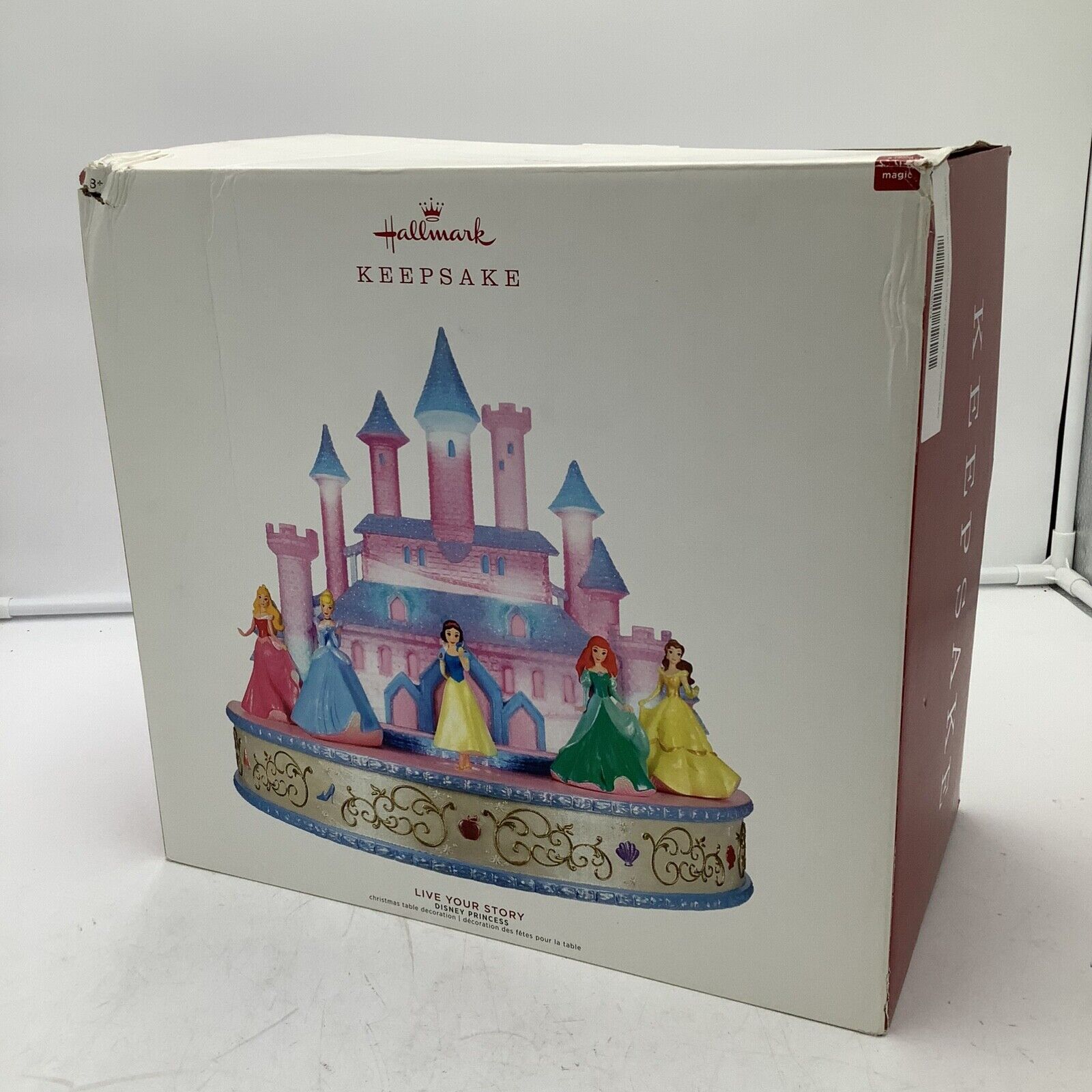2019 Hallmark Disney Princess Live Your Story Tabletop Castle Cinderella Parks