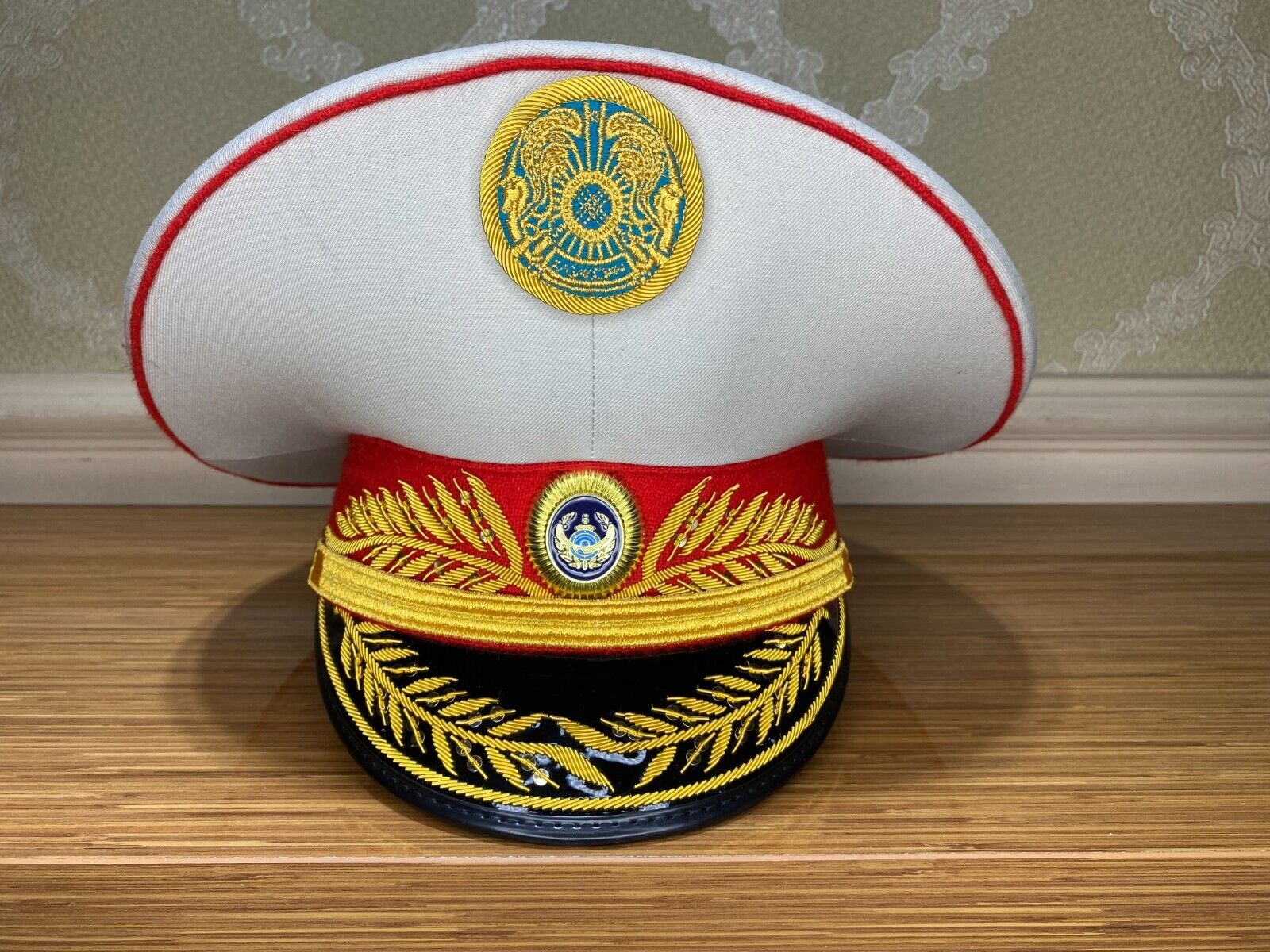 Kazakhstan Police General Service Cap Hat Ministry of Internal Affairs Size 58