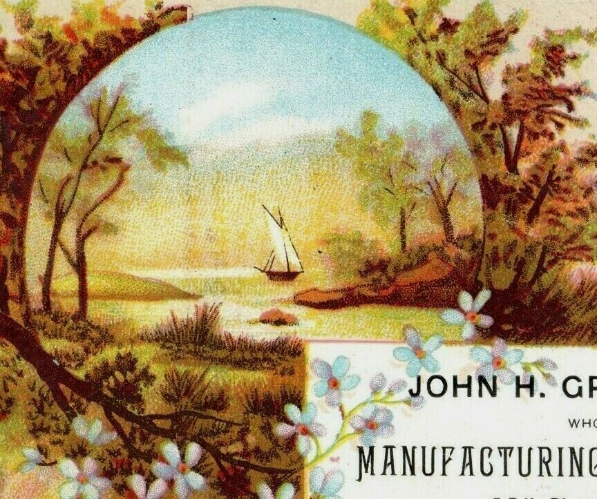 1886 John H. Griffin & Co. Mfg. Confectioners Candy Maker P185