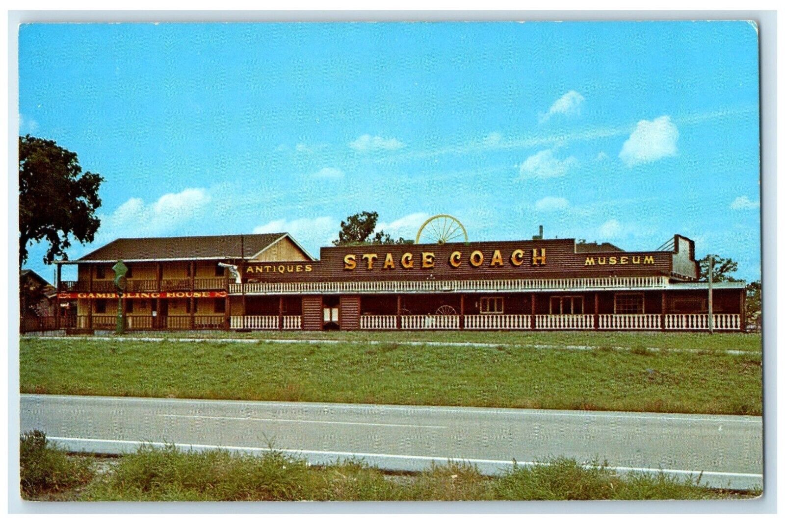 c1960's Stage Coach Museum Roadside Shakopee Minnesota MN Vintage Postcard