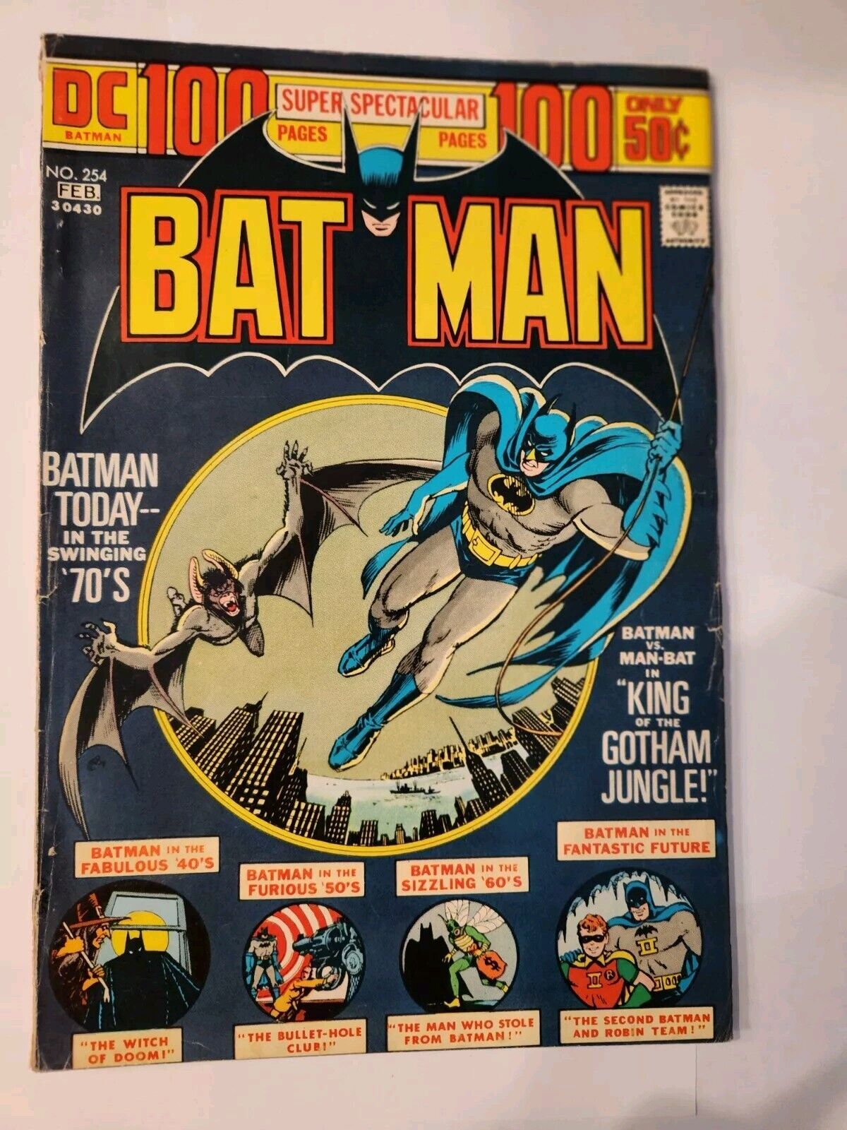 Batman 254 Man-Bat See Detailed Pictures For Condition