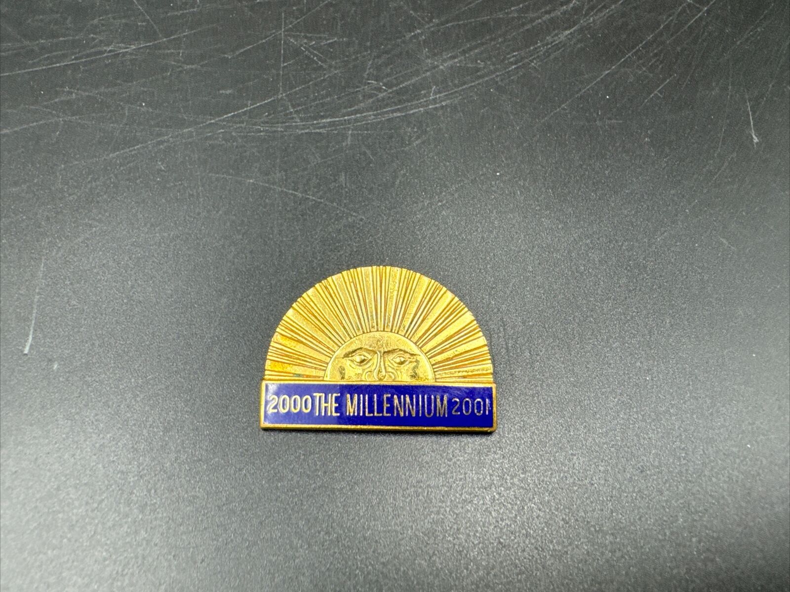 Daughters of the American Revolution DAR Gold Fill Pin Caldwell The Millennium