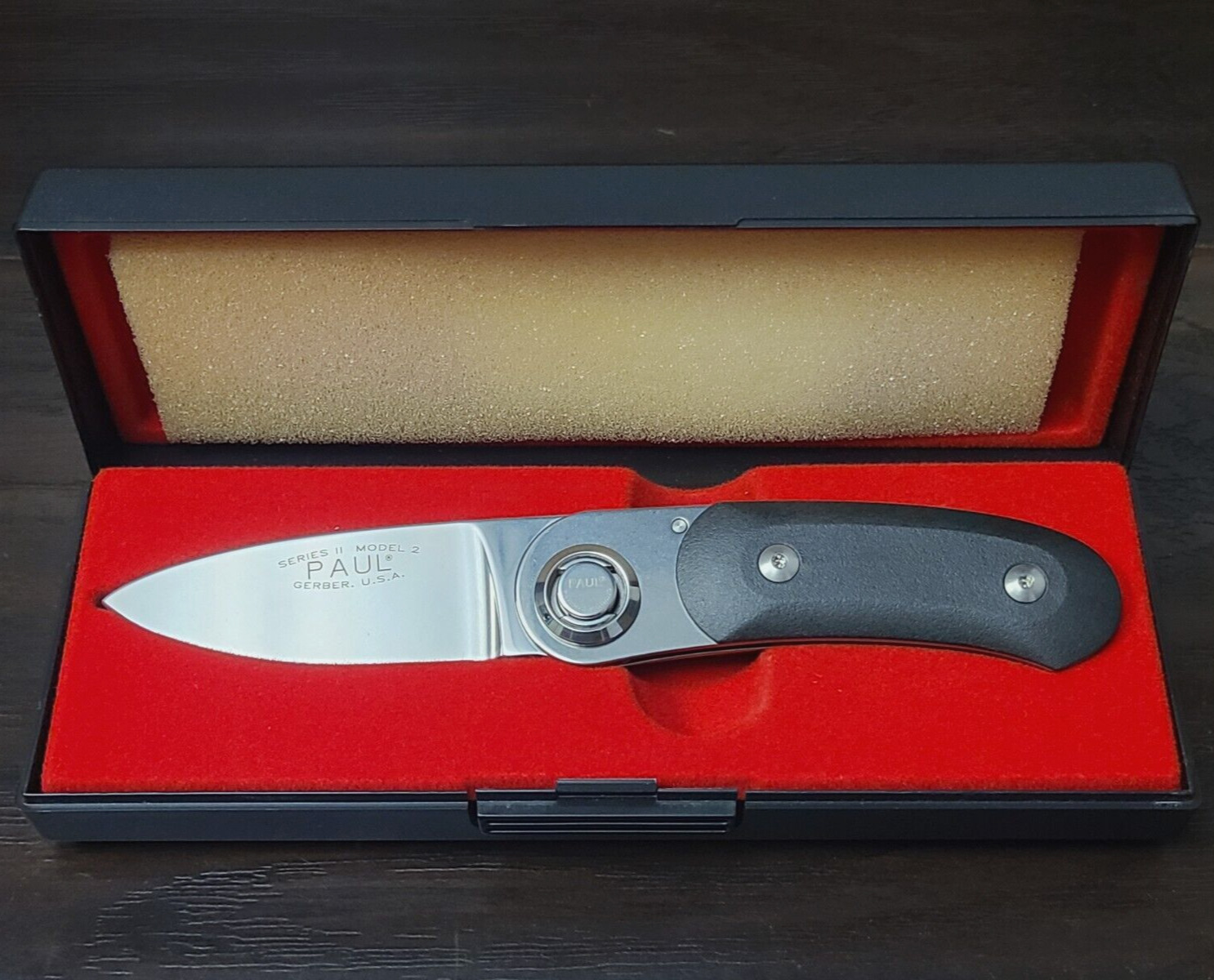 First Production Gerber Paul Knife Series II Model 2 w/ Nylon Handle 2.75\
