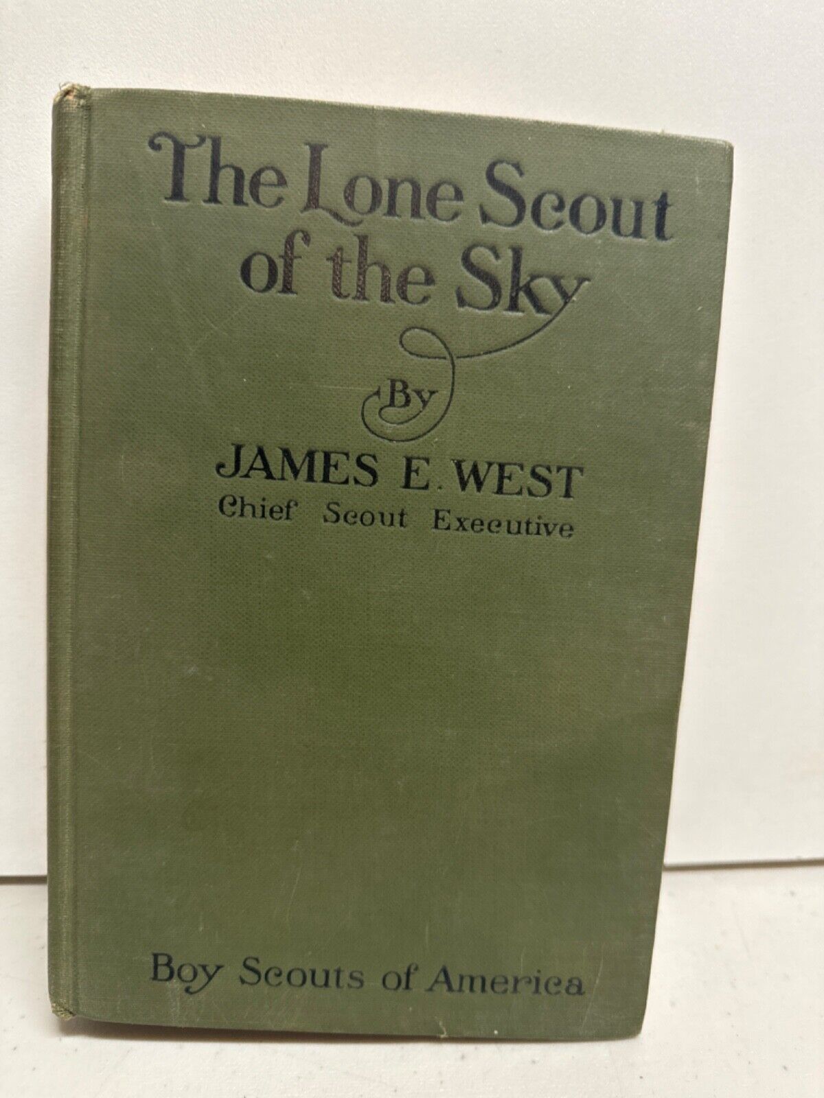 1927 The Lone Scout of The Sky James E. West