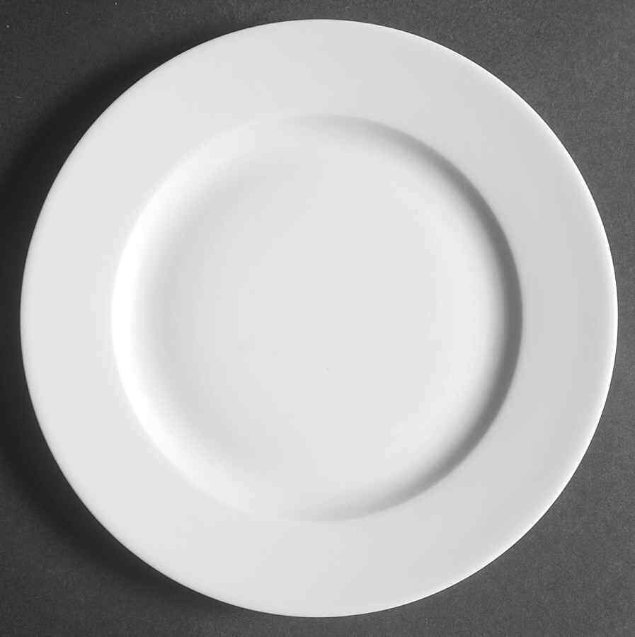 Apilco Tuileries-All White Salad Plate 6303077