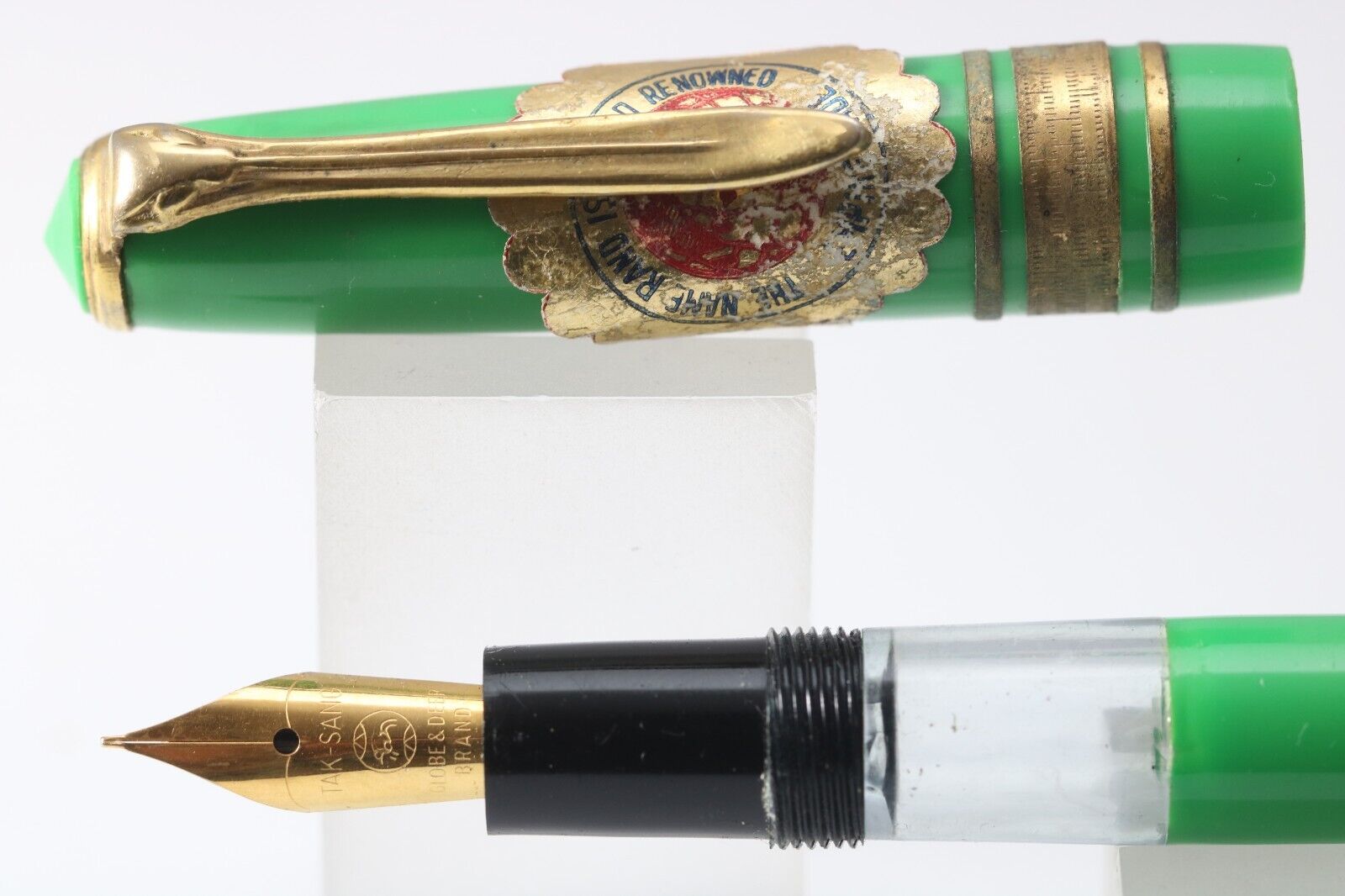 Vintage Rand Empire Made Fountain Pens, 2 Different Finishes, UK Seller