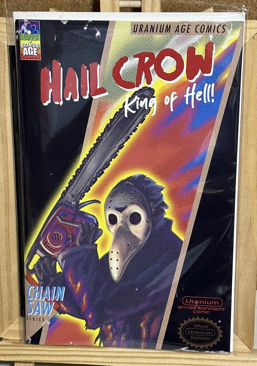 HAIL CROW KING OF HELL #1 CHAIN SAW SERIES COVER VARIANT B LTD EDITION PRINT /50