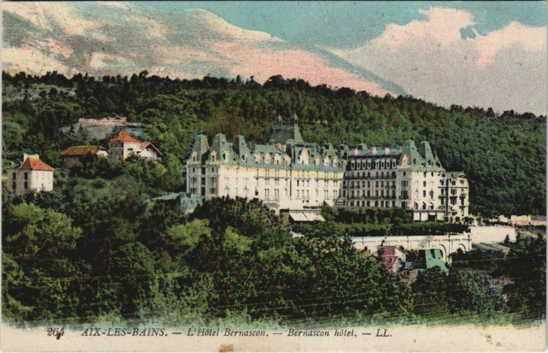 CPA AIX-les-BAINS L'Hotel Bernascon (1195866)