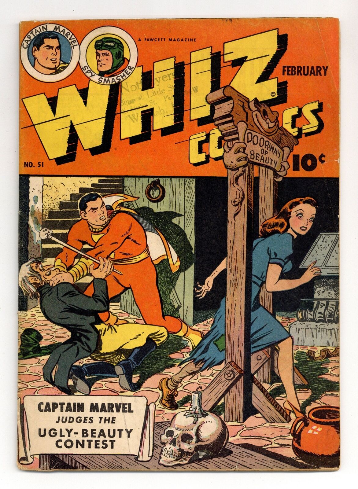Whiz Comics #51 VG- 3.5 1944