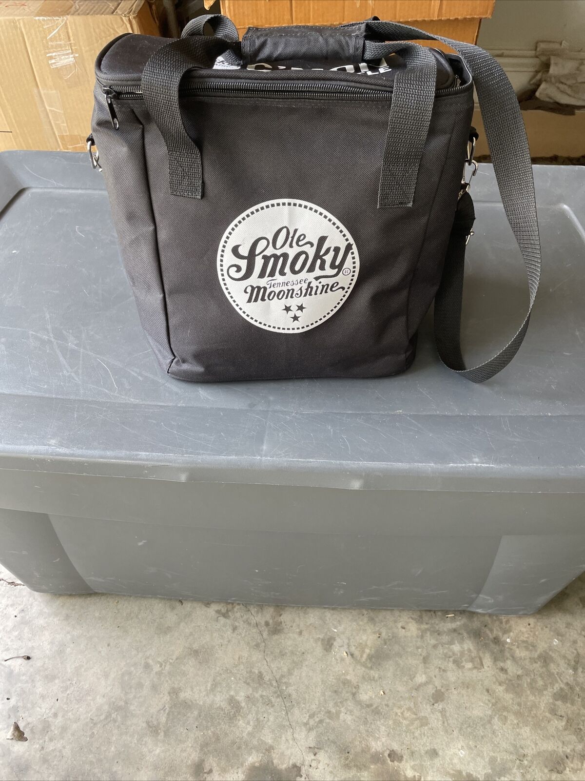 Ole Smoky Tennessee Moonshine Soft Cooler Insulated Bag C’MON LIVE A LITTLE