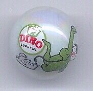 DINO Sinclair Gasoline Advertising Glass Marble
