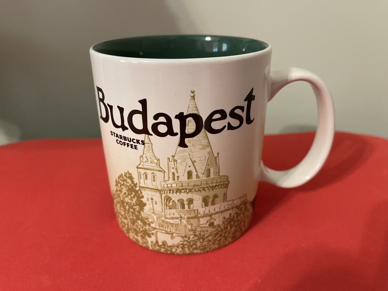 Starbucks Budapest Hungary  Global Icon Collection Coffee Tea Mug Cup 16 oz