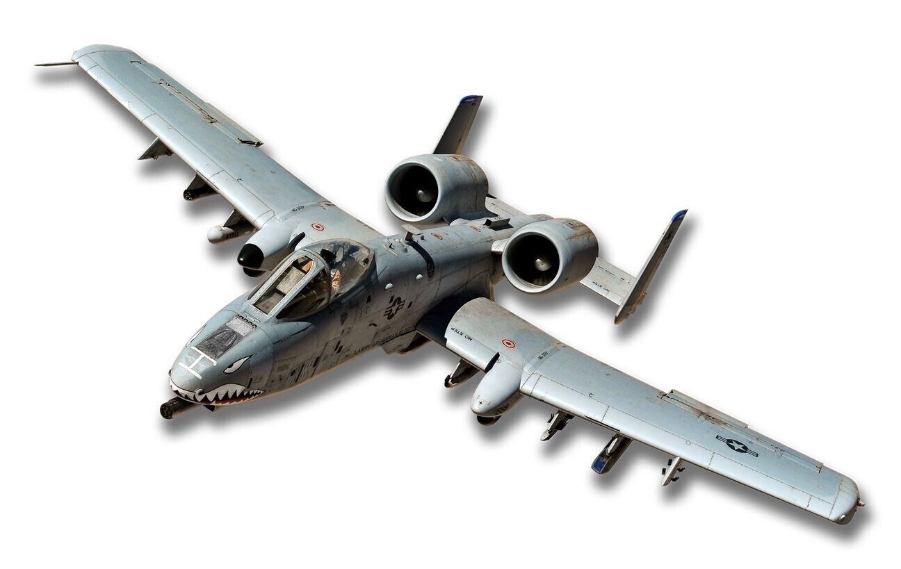 A-10 Warthog Plasma Metal Sign - Hand Made in the USA with American Steel