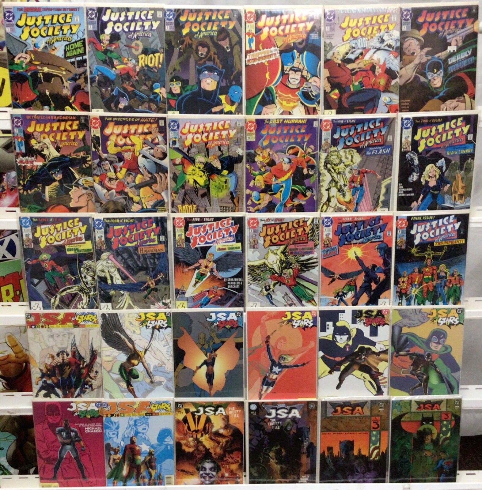 DC Comics JSA Complète Mini-Sets VF/NM - Read Description
