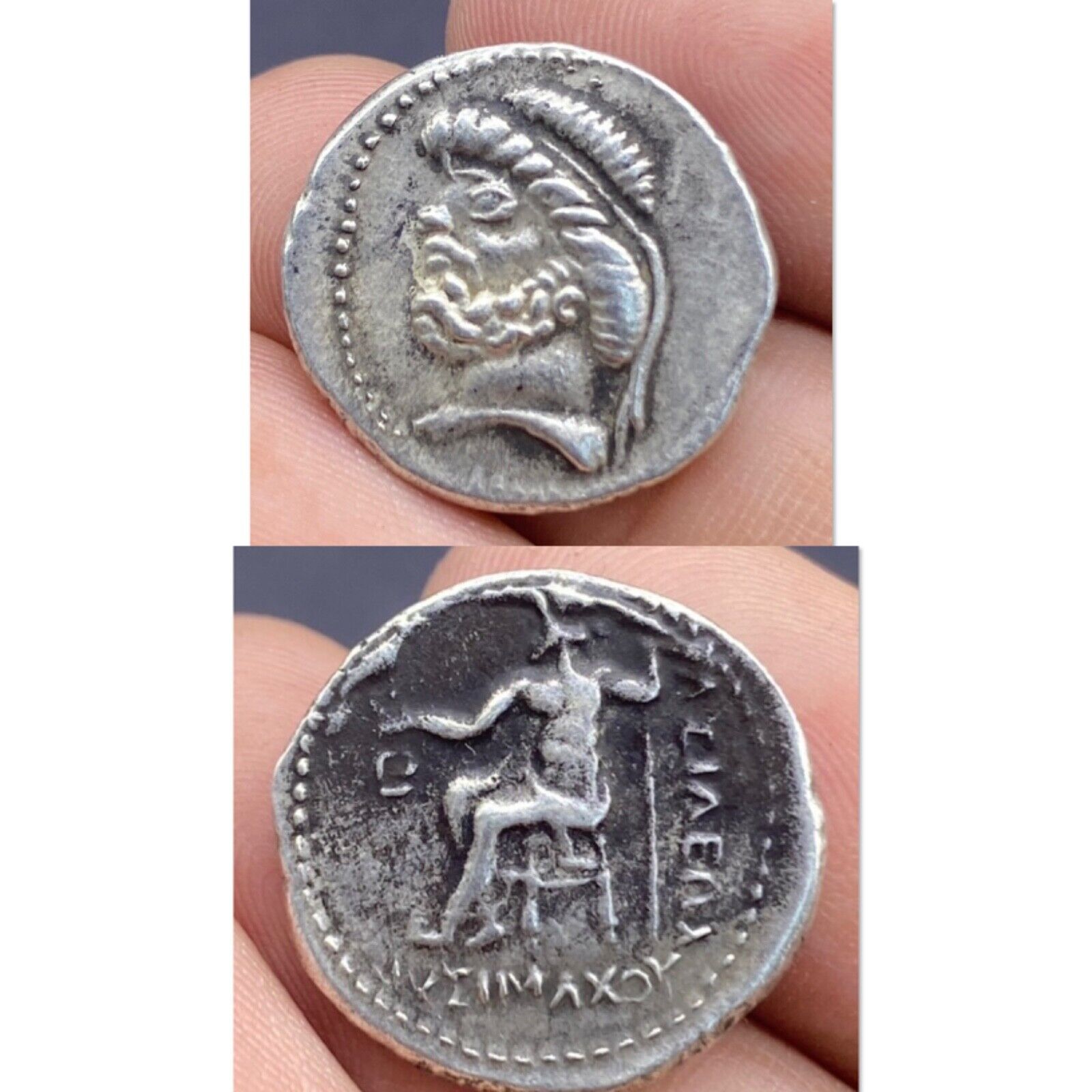 Ancient Greece Sicily Silenus Tetradrachm (Counterfeit) 476BC to 461BC Ancient
