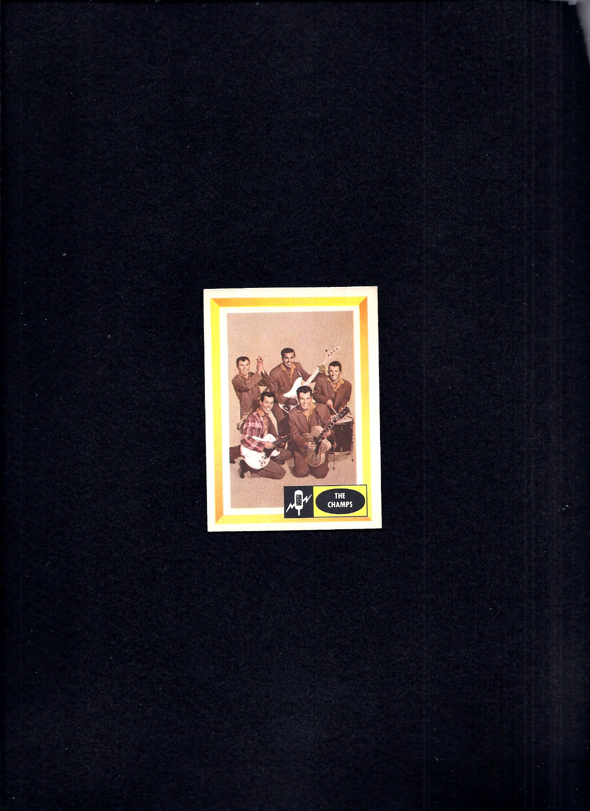 NMT/MT 1960 Fleer Spins and Needles #80 The Champs(Tequilla). Last card in set.