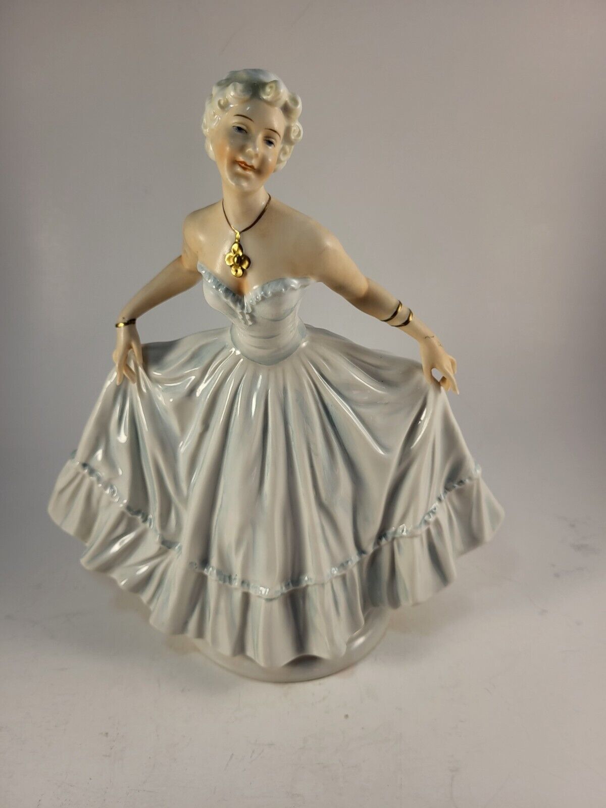 Heinz Schaubach Germany Porcelain Dancer Figurine