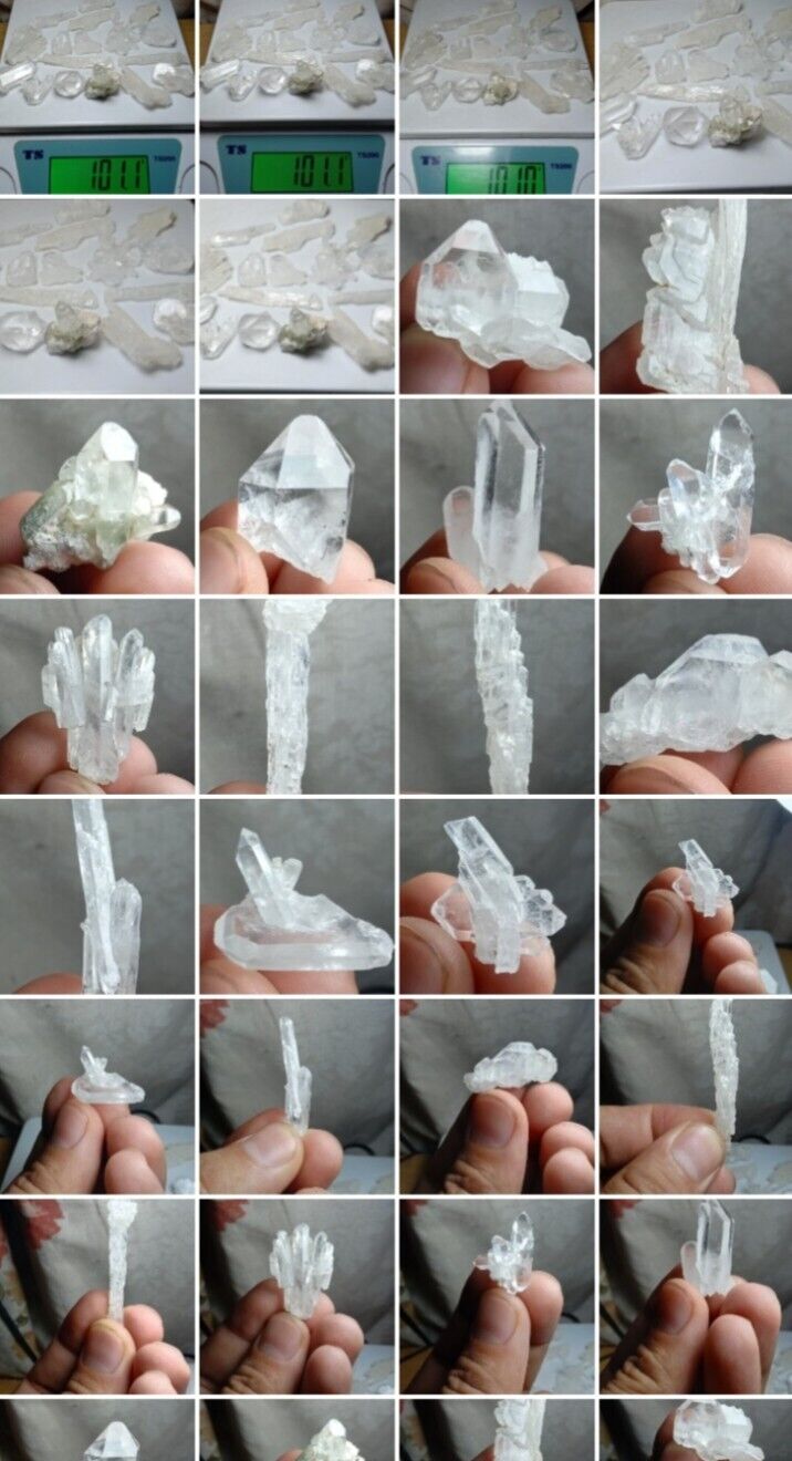 102 Gram Top quality Lot of Faden Quartz Crystal  specimen @ Balochistan