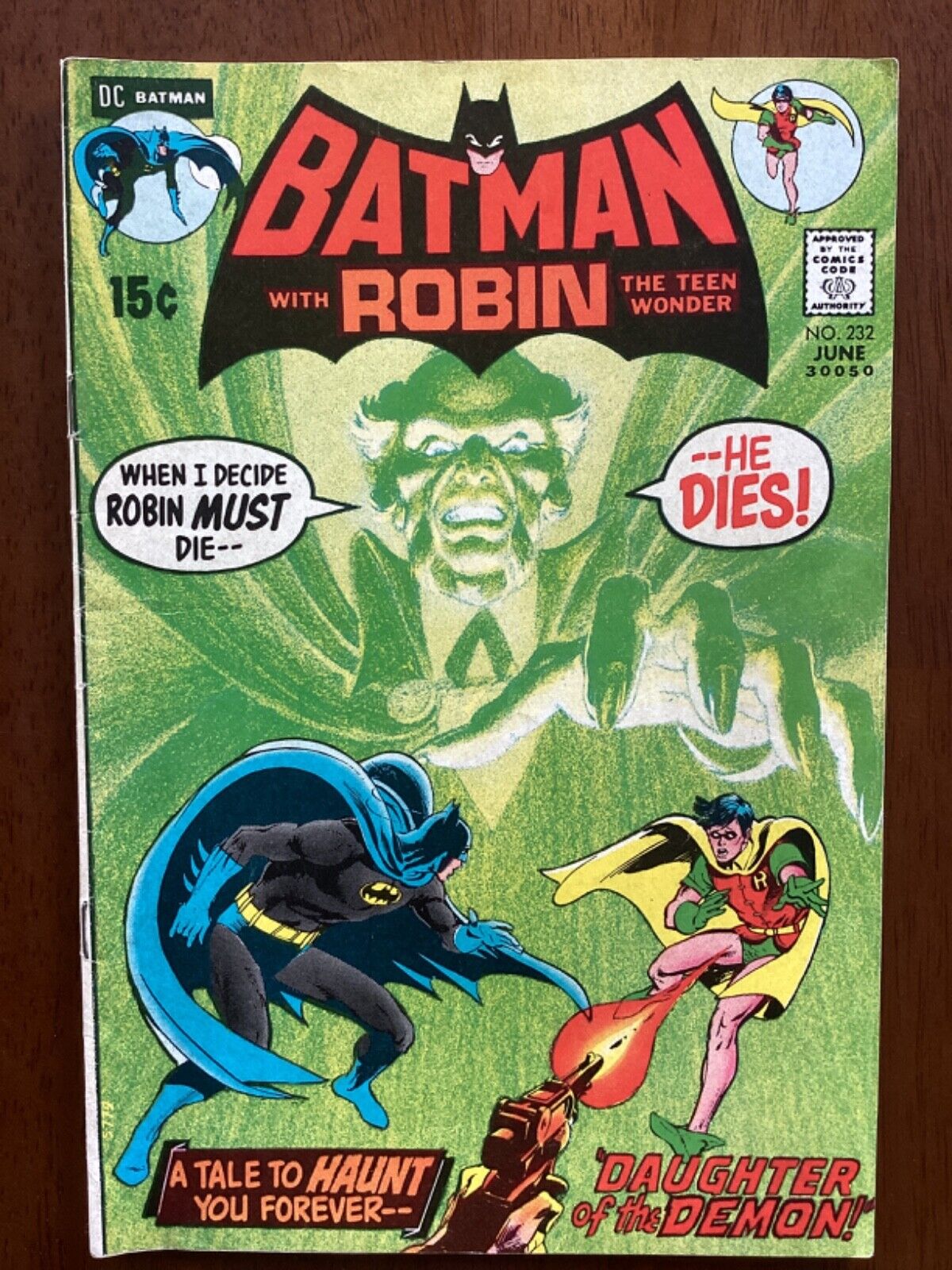 BATMAN WITH ROBIN #232- 1971 \
