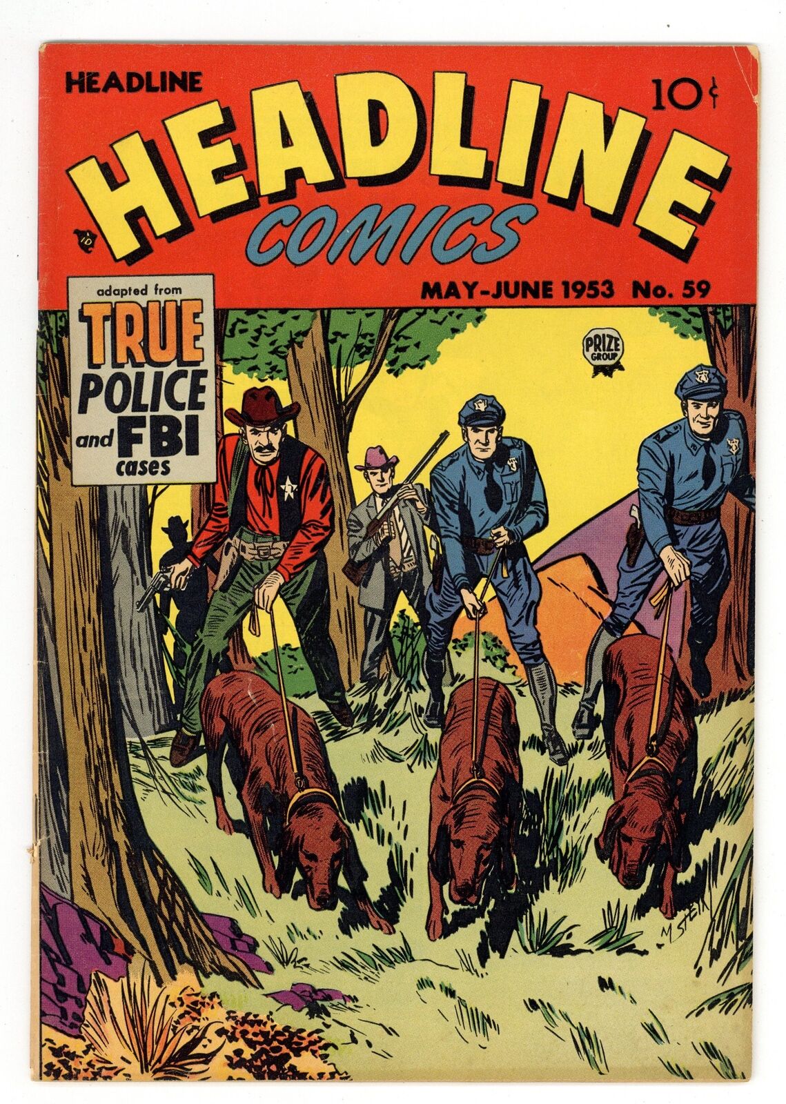 Headline Comics #59 VG+ 4.5 1953