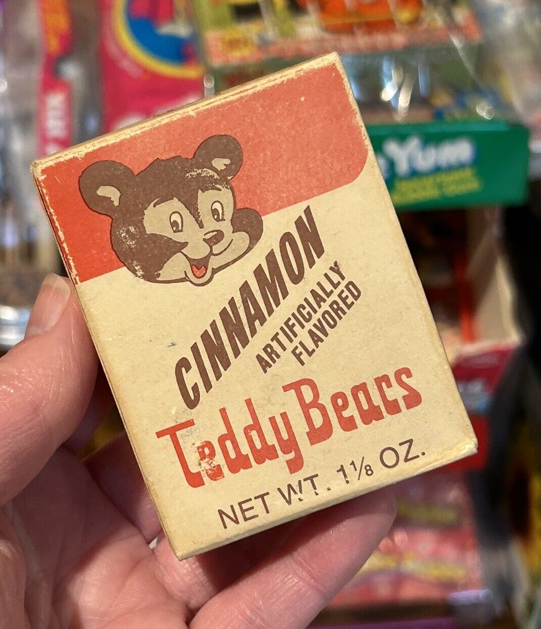 1970's Vintage CINNAMON TEDDY BEARS Candy Box - Howard B Stark Co. - Cute Kitsch