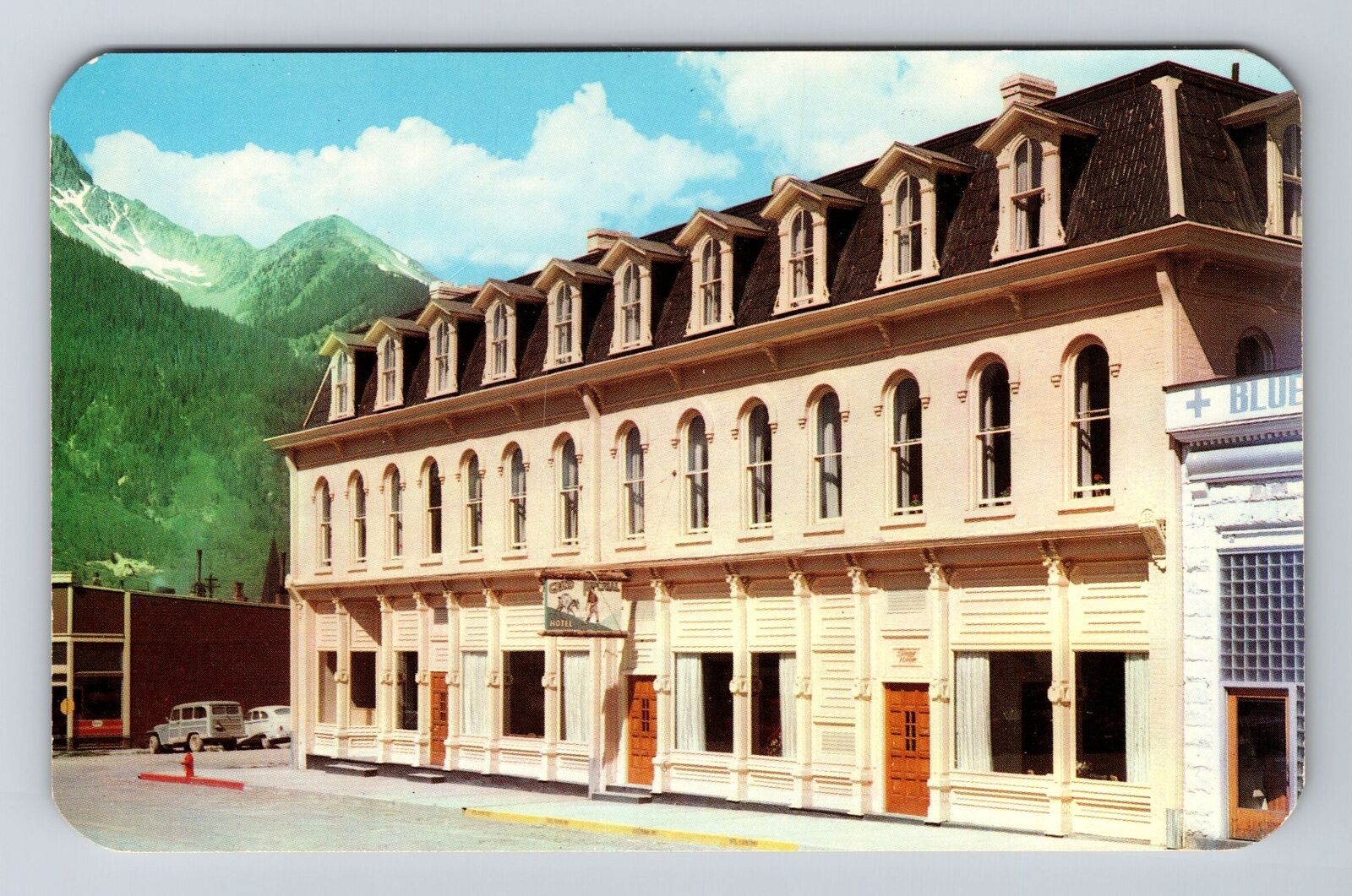 Silverton CO-Colorado, Grand Imperial Hotel, Antique Vintage Souvenir Postcard