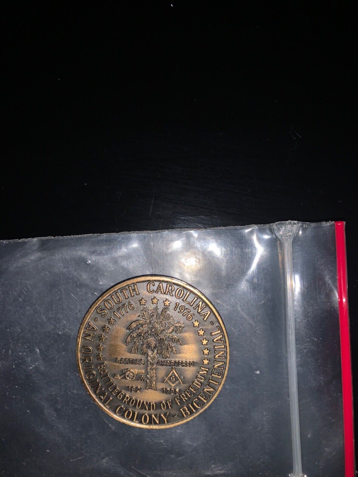 masonic coin South Carolina Bicentennial 