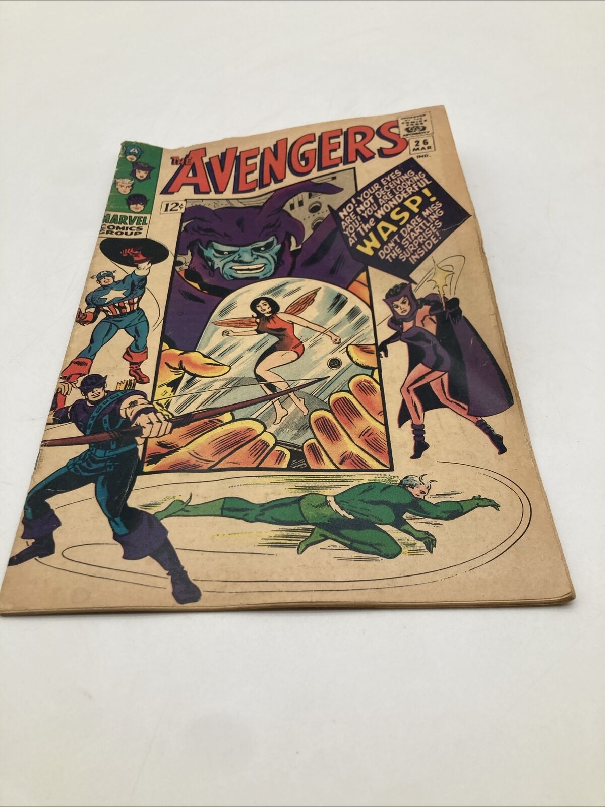 AVENGERS 26 Marvel Comics Silver Age 1966