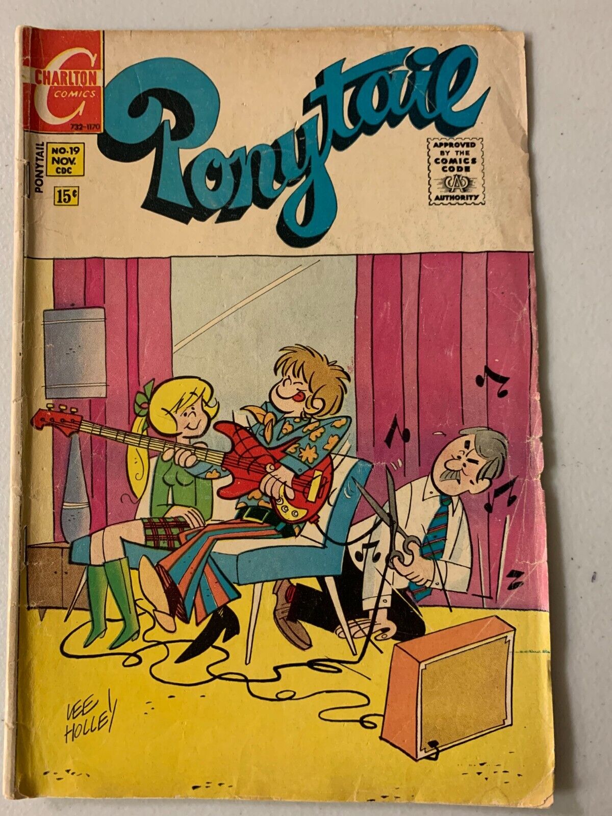 Ponytail #19 Charlton Comics 4.0 (1970)