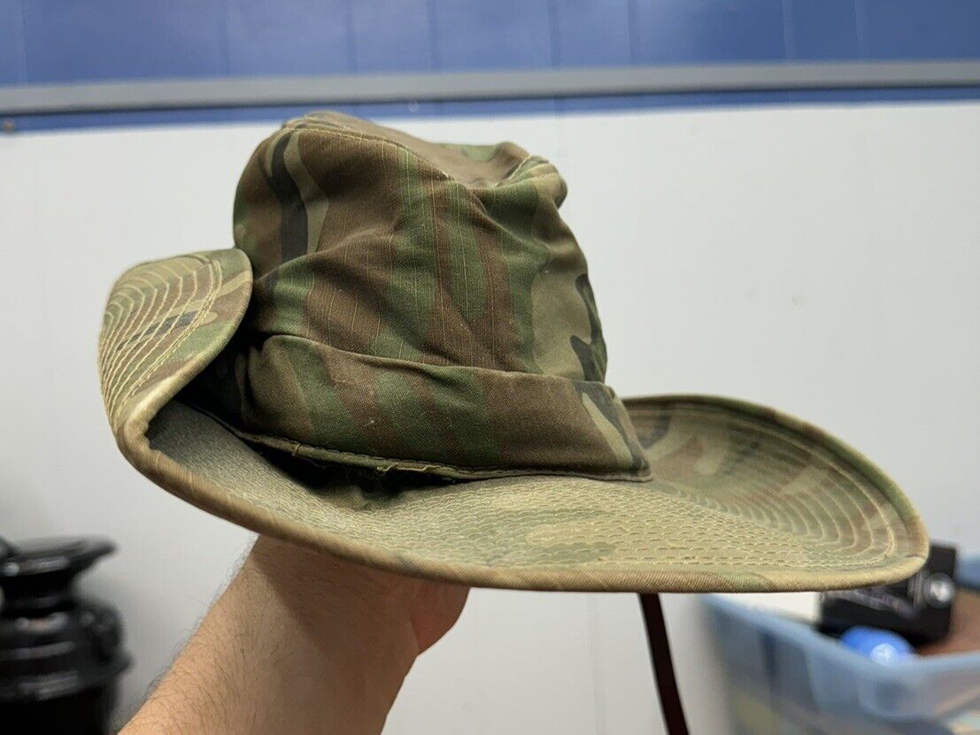 Original US Vietnam War Aussie Style Bush Hat 7 1/4