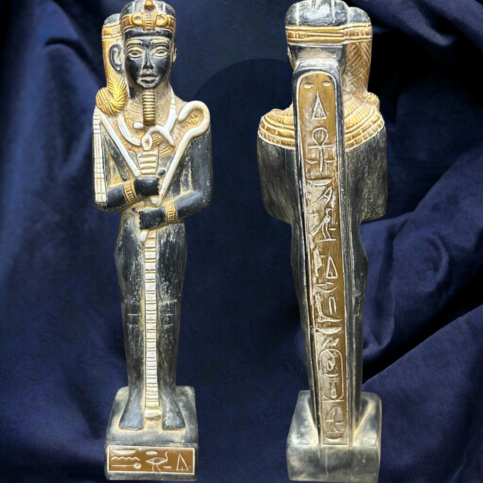 Rare Egyptian Antiques Khonsu, God of Moon Statue - Exquisite Handcrafted