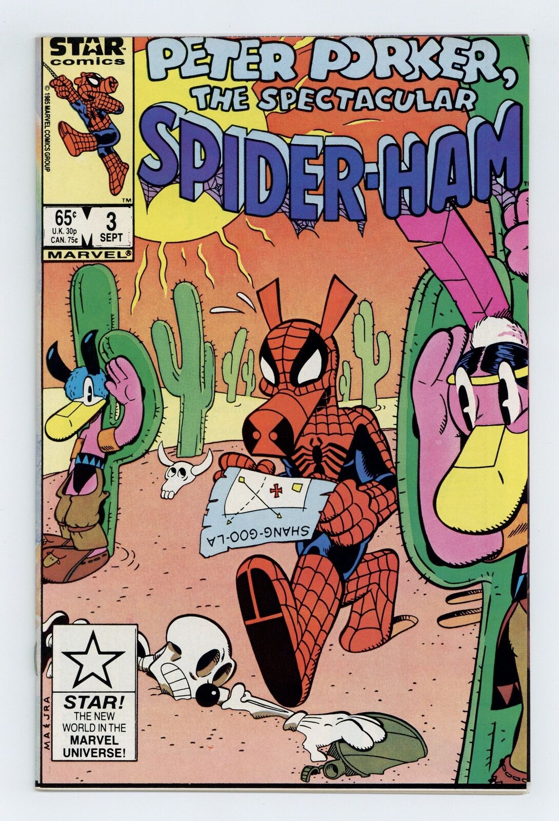 Peter Porker the Spectacular Spider-Ham #3 VF- 7.5 1985