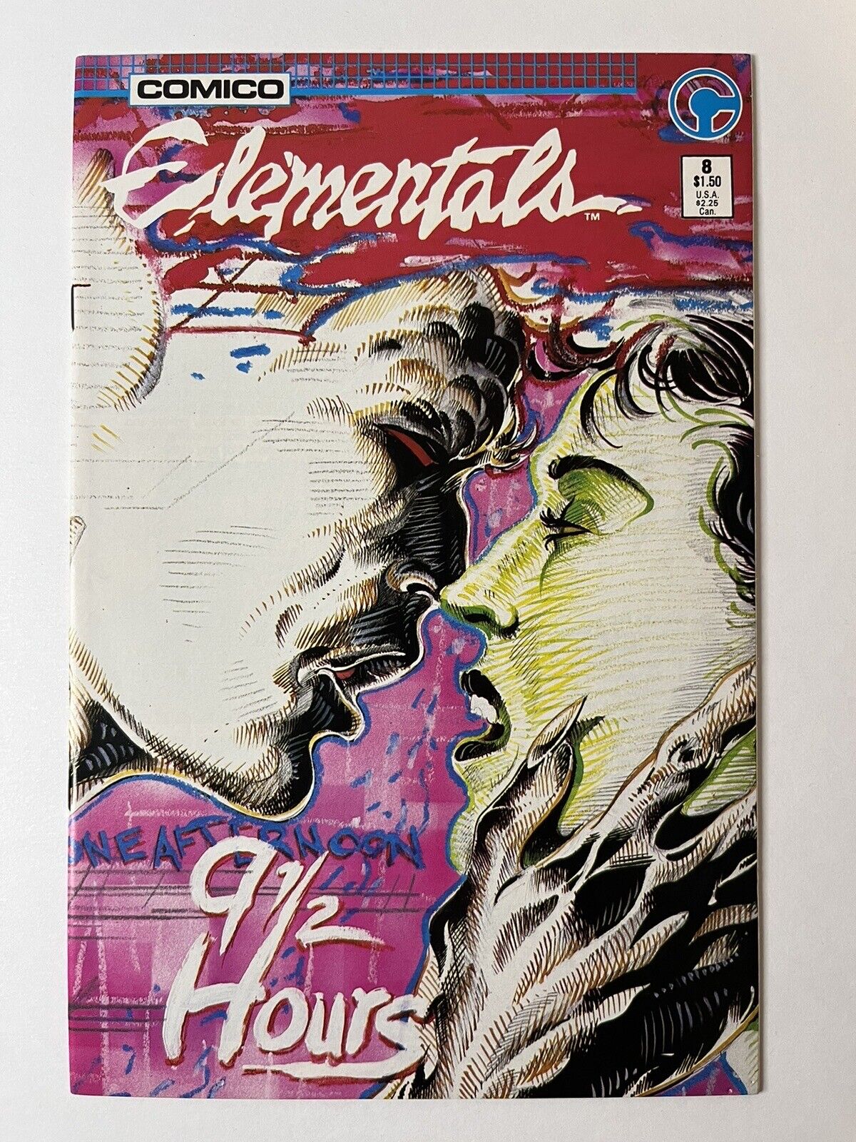 Elementals #8 June 1986 ✅ Bill Willingham ✅ Comico Comics ✅ Copper Age