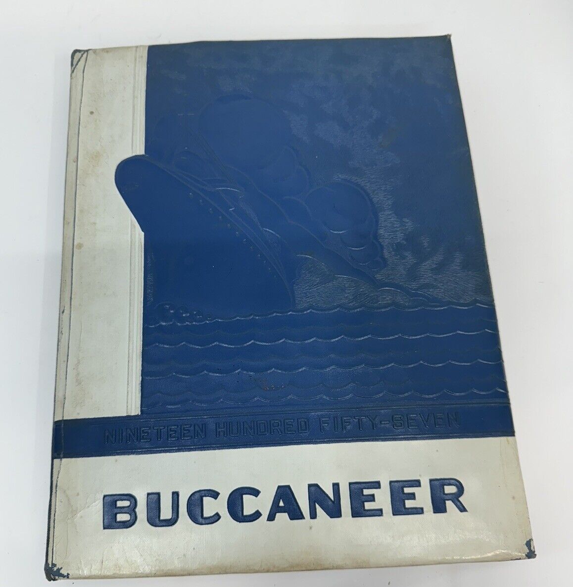 1957 Buccaneer Yearbook Blinn College Brenham Texas